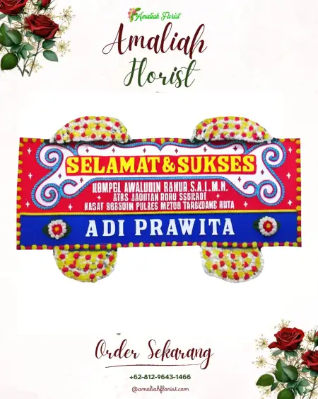Papan Bunga Ucapan Selamat Nglobo